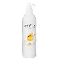 ARAVIA Professional Гель для обработки кожи перед депиляцией с экстрактами алоэ вера и ромашки, 300мл./16