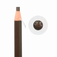 Карандаш для бровей BrowXenna #3, Темно-коричневый (Dark Brown), не требует заточки