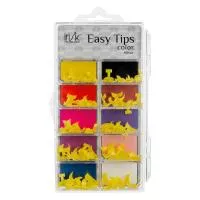 Типсы френч в боксе Easy Tips, 100шт (08 Желтые)