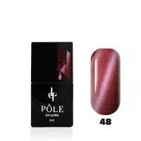 Гель-лак POLE - кошачий глаз №48 - коралловый риф (8 мл.)