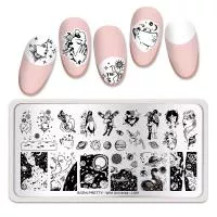 Born Pretty, Пластина для стемпинга 12*6 см 51031 BP-L001 Wild Universe, 1 шт