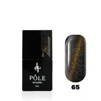 Гель-лак POLE - кошачий глаз №65 - звездное небо (8 мл.)