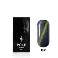 Гель-лак POLE - кошачий глаз №67 - ночной город (8 мл.)
