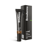 Пигмент прямого действия для бровей гелевый BrowXenna® Lume 02, Dark Brown 15мл