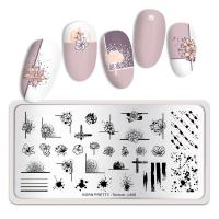 Born Pretty, Пластина для стемпинга 12*6 см 49335 BP-L006 Texture, 1 шт