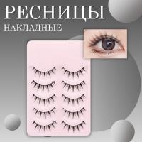 Накладные пучки, ресницы 5 линий NDEM