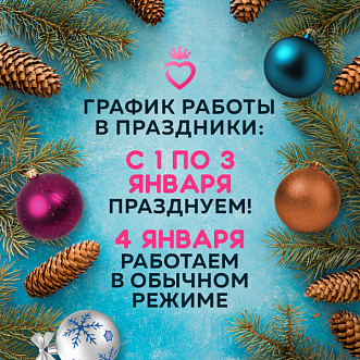 График работы Beauty Bro в новогодние праздники